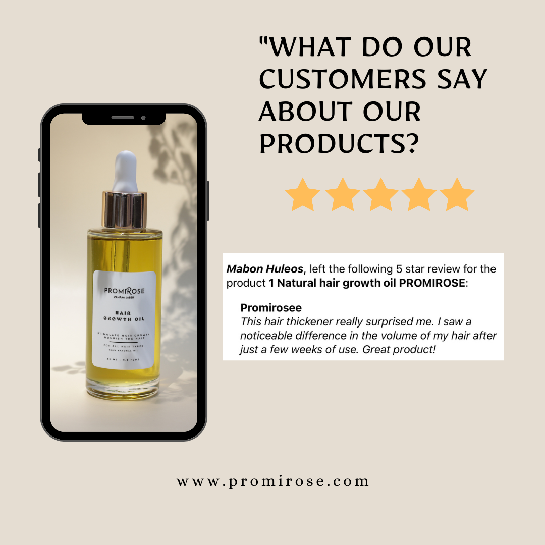 Promirose Oil with Scalp Brush