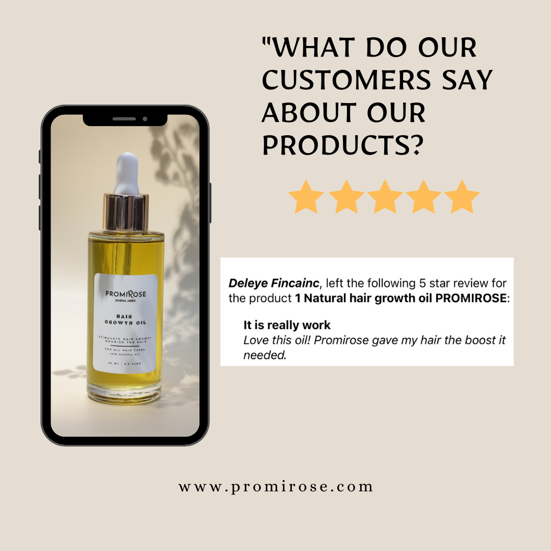 Promirose Oil with Scalp Brush