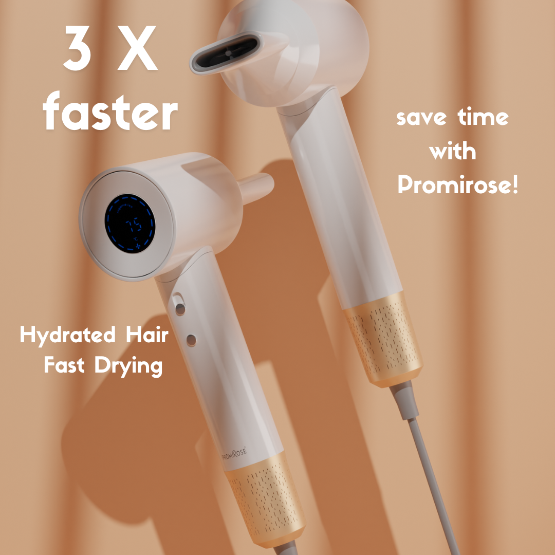 1600W Ionic White Hair Dryer: Promirose's Revolutionary Solution for Healthy, Shiny Hair
