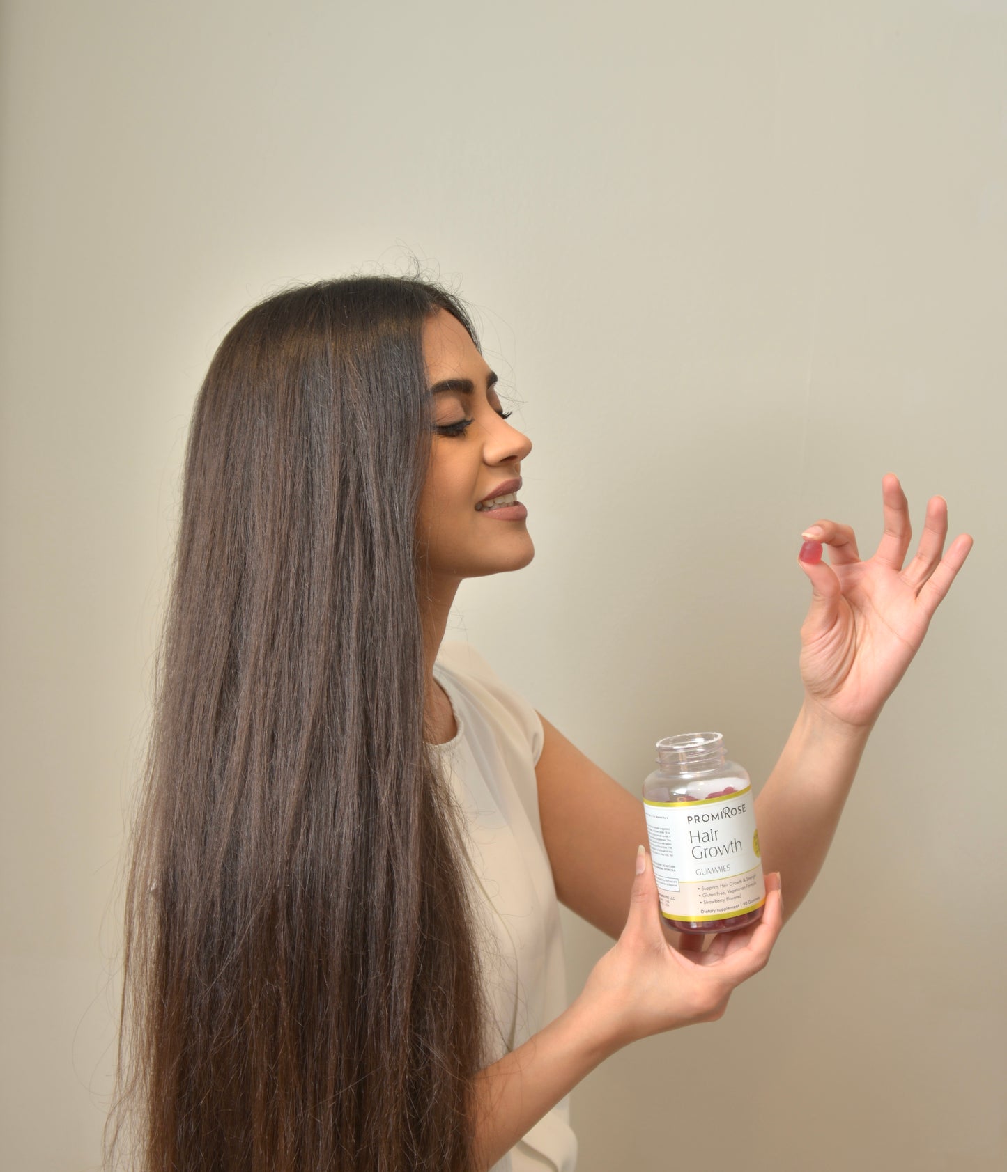 3 Hair Gummy Promirose Biotin course for (4.5 months)