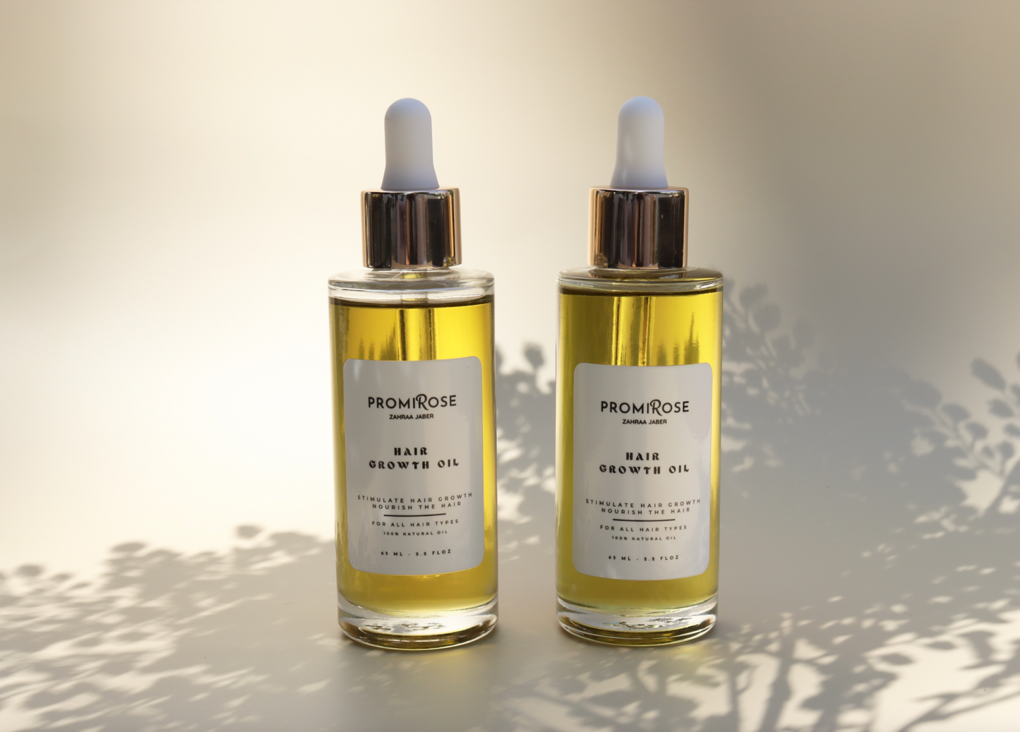 2 Natural hair growth oils PROMIROSE