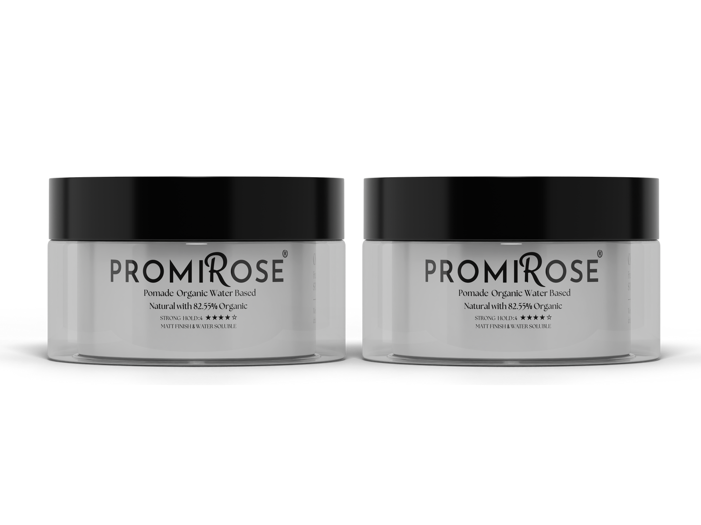 2 Organic Water-Based Hair Pomade – Strong Hold, Matte Finish Promirose