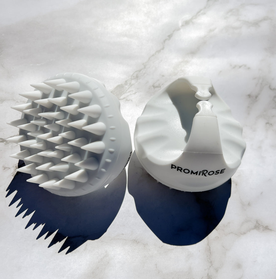 What are the benefits of promirose scalp brush?