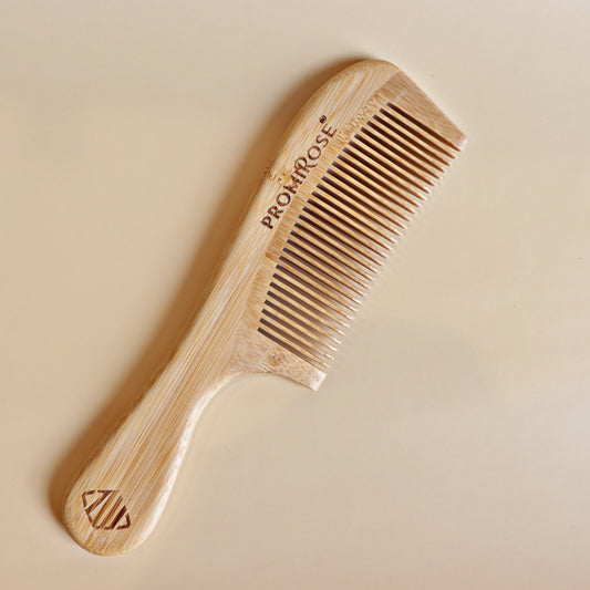 Fine Bamboo Tooth Comb Promirose