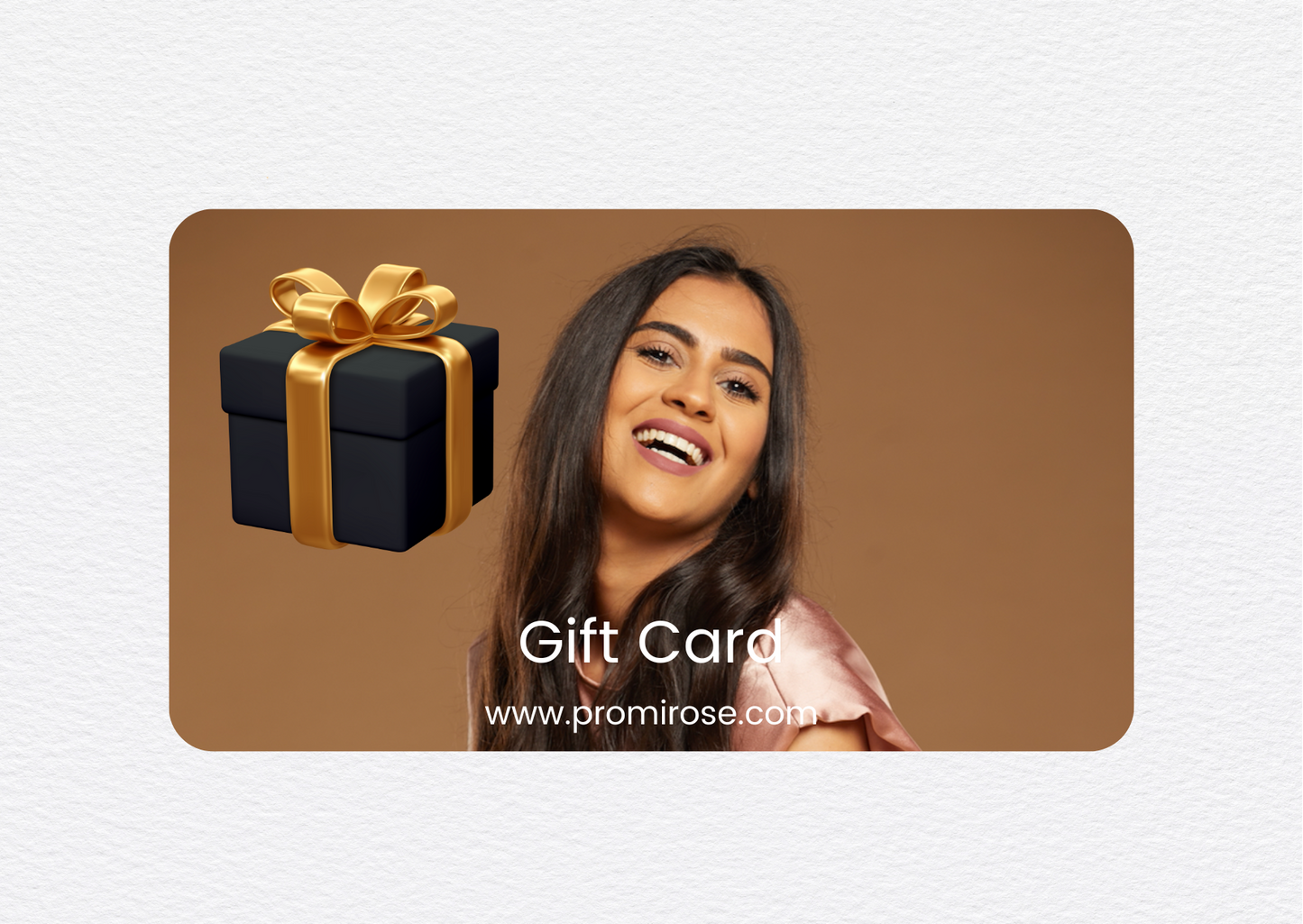PROMIROSE gift card قسيمة شرائية من بروميروز