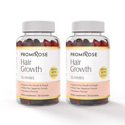 2 Promirose Biotin Hair gummy’s For 3 Months