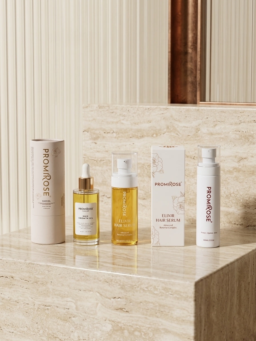 PROMIROSE Ultimate Hair Growth & Styling Bundle