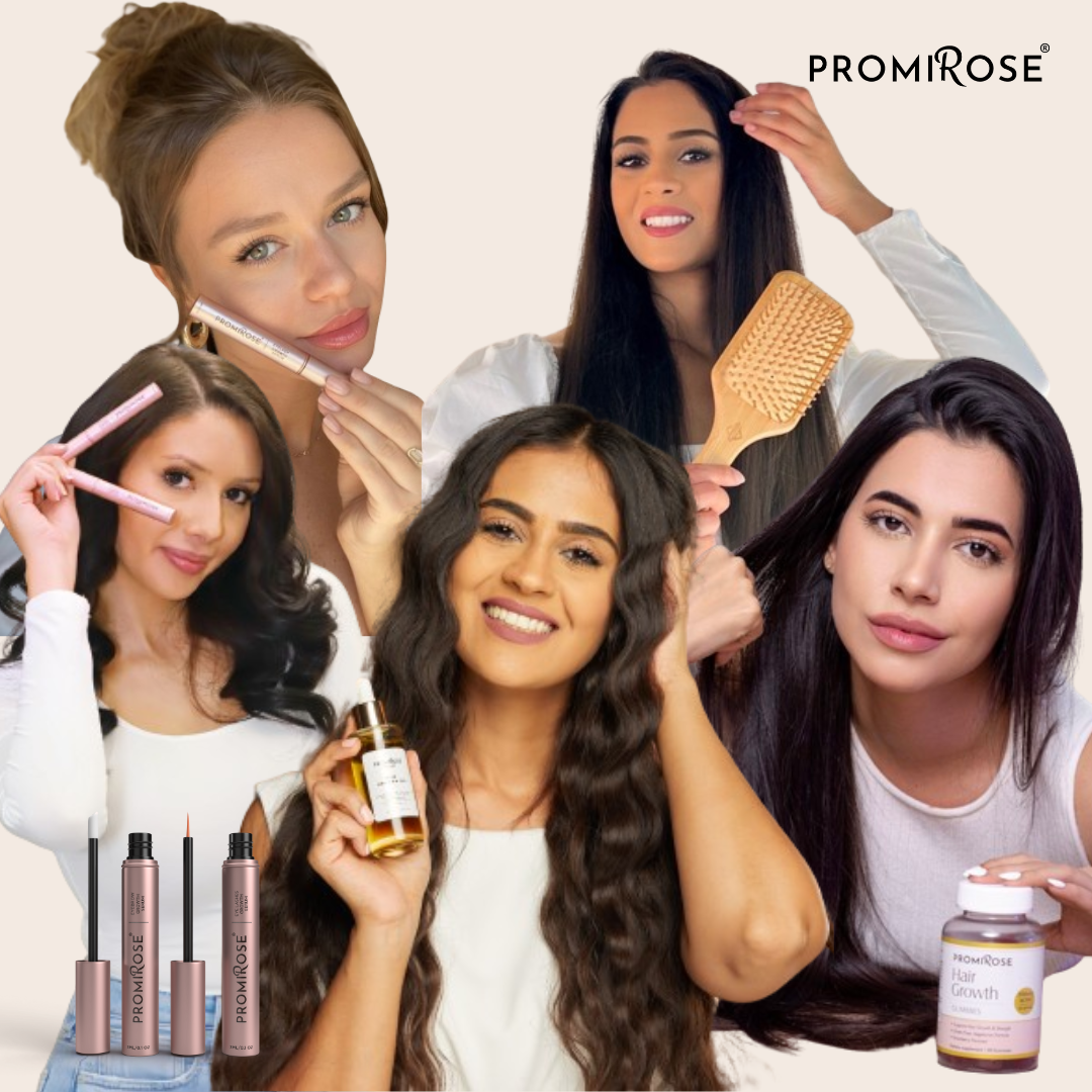 PROMIROSE Ultimate Hair Growth & Styling Bundle
